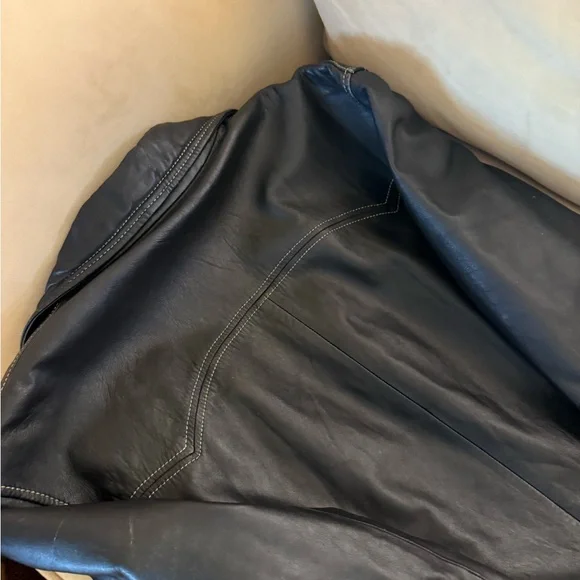 Versace Jeans Collection Charcoal Trench Coat